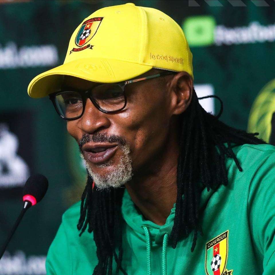 “Our goal is atleast the World Cup semi-finals” Cameroon head coach Rigobert Song
