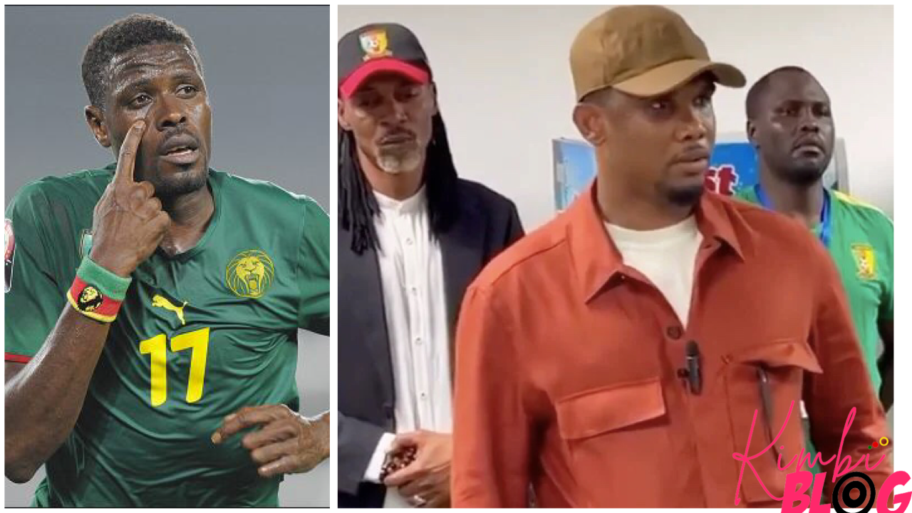 VIDEO:-“When we talk about Cameroon football it is Milla not Eto’o” Mohammadou Idrissou reacts furiously to Samuel Eto’o’s speech to the Indomitable lions