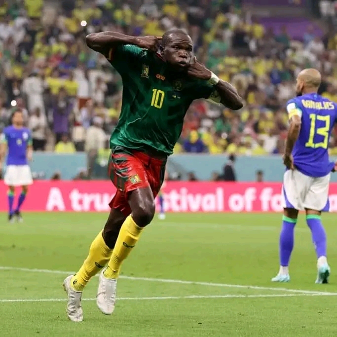 Vincent Aboubakar scores as Cameroon defeat Brazil 1-0 in yet another shock of the 2022 FIFA World Cup