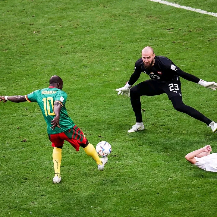 Vincent Aboubakar scored an audacious love against Serbia which has been nominated as the 2022 FIFA World Cup goal of the tournament