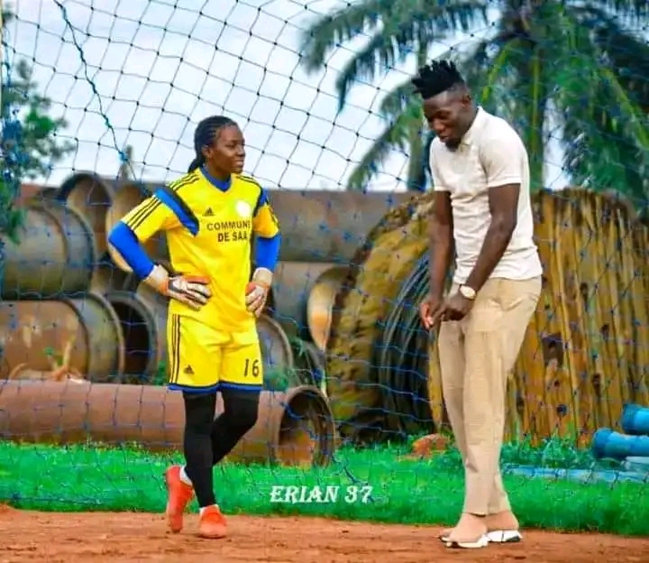 Cathy Biya is a young Cameroon Goalkeeping sensation who plays as a Goalkeeper for Eclair FF and Cameroon Women's National team