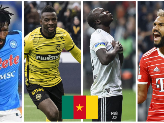 Cameroonian footballers who have had the most goal involvements in Europe this season.