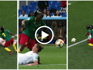 Nchout Ajara scored one of the best goals you will ever see in women's football during the 2019 FIFA Women's World Cup match against New Zealand