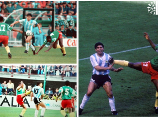 Former Cameroonian international Ndip Akem Victor reveals what he told the late Argentine legend Diego Maradona during Cameroon's match against Argentina in the Italia 1990 FIFA World Cup