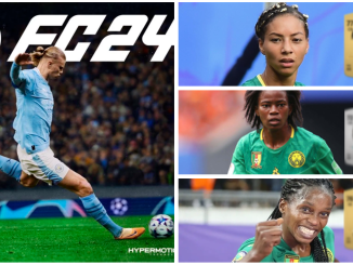 Estelle Johnson is the highest rated Cameroonian female player on EA Sports FC 24 with a rating of 77.