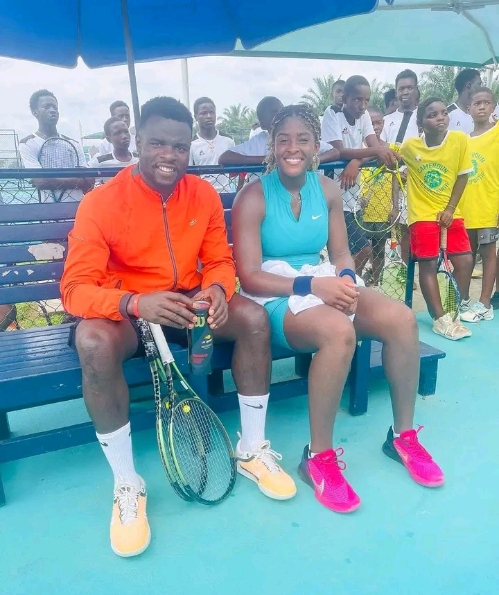17-Year-old Clervie Ngoungoue has returned to Cameroon, her country of origin, after her successes at the 2023 French Open Girls' doubles tournament