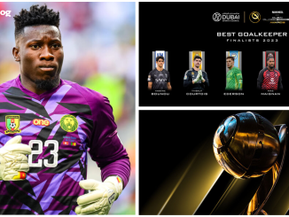 Andre Onana has made the final shortlist for the Best Goalkeeper at 2023 Globe Soccer Awards