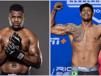 Francis Ngannou's first PFL opponent will be 34 Year-old PFL Heavyweight Champion Renan Ferreira. 
