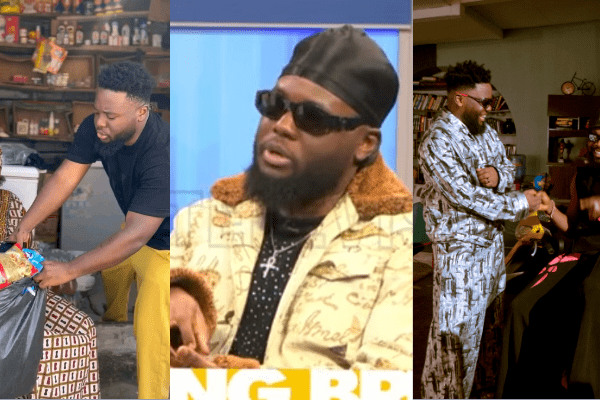 “From bar man to the man with bars” – Kocee shares his story on Nigeria’s biggest television (watch)