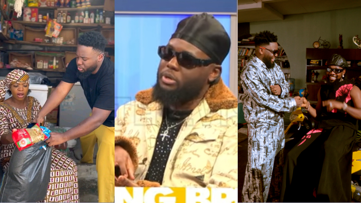“From bar man to the man with bars” – Kocee shares his story on Nigeria’s biggest television (watch)